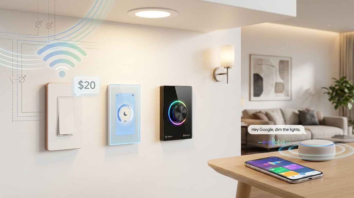 Smart Light Switches Compared: The Best Options for Every Budget and Setup