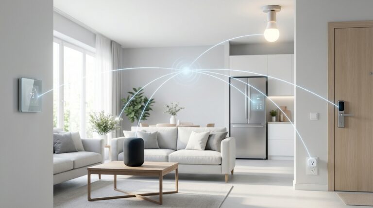 Matter-compatible smart home devices: lights, thermostats, sensors, appliances and more